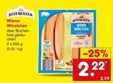 Aktuelles Wiener Würstchen Angebot bei Netto Marken-Discount in Essen ab 2,22 €