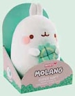 Promo Peluche molang avec trèfle 16cm en boîte cadeau à 9,90 € dans le catalogue Intermarché à Saint-Lô