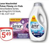 Waschmittel Pulver Angebote von Lenor bei GLOBUS Frankenthal für 5,49 €
