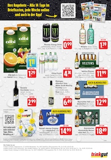 Energydrink im Trinkgut Prospekt "Aktuelle Angebote" mit 6 Seiten (Mainz)