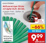 Abflussreiniger-Sticks mit Apfel-Duft im Angebot bei Netto Marken-Discount in Weiden Abflussreiniger-Sticks mit Apfel-Duft Angebote von EASYmaxx bei Netto Marken-Discount Weiden für 9,99 €
