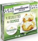4 Feuilletés au Fromage Boursin Ail & Fines Herbes Surgelés - La Compagnie Artique à 3,28 € dans le catalogue Intermarché Hyper