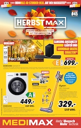 MEDIMAX Prospekt für Altdöbern mit 8} Seiten MEDIMAX Prospekt für Altdöbern: "HERBSTMAX", 8 Seiten, 31.10.2025 - 07.11.2025