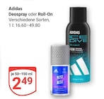 Deospray von Adidas im aktuellen GLOBUS Prospekt