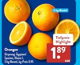 Orangen bei ALDI SÜD im Füssen Prospekt für 1,89 €