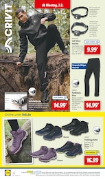 Lidl Trekkingschuhe im Prospekt 