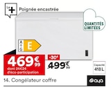 Congélateur coffre - Aya - But à Levallois-Perret Congélateur coffre - Aya en promo chez But Levallois-Perret à 469,99 €