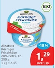 Körniger Frischkäse von Alnatura im aktuellen budni Prospekt