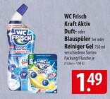 WC Frisch Duft- oder Blauspüler oder Reiniger Gel Angebote bei famila Nordost Stralsund für 1,49 €