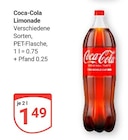 Aktuelle Coca Cola Angebote bei GLOBUS in Duisburg Aktuelles Coca-Cola Angebot bei GLOBUS in Duisburg ab 1,49 €