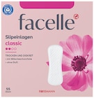 Slipeinlagen im Rossmann Prospekt Slipeinlagen Classic von Facelle im aktuellen Rossmann Prospekt für 0,99 €