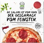 Pizza Salame oder Pizza Margherita Angebote von Gustavo Gusto bei REWE Coburg für 3,30 €