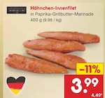 Hähnchen-Innenfilet im Netto Marken-Discount Prospekt Hähnchen-Innenfilet von Metzgerfrisch im aktuellen Netto Marken-Discount Prospekt für 3,99 €
