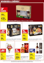 Prix et réduction Aberlour dans le prospectus Carrefour en cours Offre Aberlour dans le catalogue Carrefour du moment à la page 74