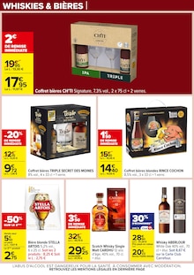 Promo Whisky dans le catalogue Carrefour du moment à la page 74