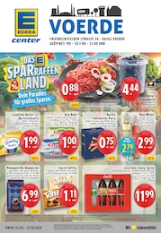 E center Prospekt: "Aktuelle Angebote", 28 Seiten, 22.09.2025 - 27.09.2025
