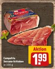 Serrano-Schinken im Angebot bei REWE in Weinheim Serrano-Schinken Angebote von Campofrio bei REWE Weinheim für 1,99 €