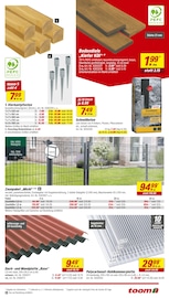 Gartenzaun im toom Baumarkt Prospekt in Gronau Aktueller toom Baumarkt Prospekt mit Gartenzaun, "Respekt, wer's selber macht.", Seite 5