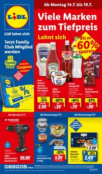 Lidl Prospekt LIDL LOHNT SICH mit 65 Seiten