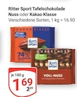 Aktuelle Ritter Sport Angebote bei GLOBUS in Ludwigshafen (Rhein) Aktuelles Tafelschokolade Nuss Angebot bei GLOBUS in Ludwigshafen (Rhein) ab 1,69 €