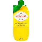 Jus de citron de Sicile - SIRACUSE dans le catalogue Carrefour Market
