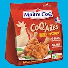 CoQ'Ailes Nature - Maître CoQ en promo chez Intermarché Super CoQ'Ailes Nature - Maître CoQ dans le catalogue Intermarché Super