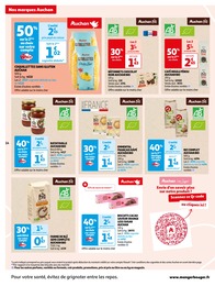 Offre Son de blé bio dans le catalogue Auchan Hypermarché du moment à la page 14