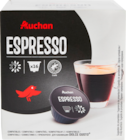CAPSULES DE CAFÉ ESPRESSO AUCHAN - AUCHAN en promo chez Auchan Hypermarché Agen à 3,29 €