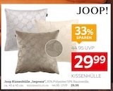 Kissenhülle „Impress“ im XXXLutz Prospekt Kissenhülle „Impress“ von JOOP! im aktuellen XXXLutz Prospekt für 29,99 €