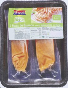 Poisson - Escal - Géant Casino Poisson - Escal à 6,27 € dans le catalogue Géant Casino "Sélection Bio"