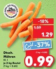 Kaufland Vöhringen - Dtsch. Möhren Angebot im Prospekt Dtsch. Möhren bei Kaufland im Vöhringen Prospekt für 0,99 €