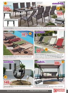 Hängematte im Möbelzentrum Pforzheim Prospekt "BEI UNS LIEGEN SIE RICHTIG!" mit 20 Seiten (Stuttgart)