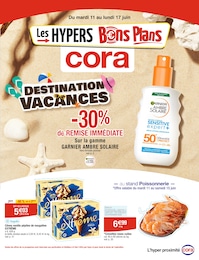 Prospectus Supermarchés de Cora à Blies-Ébersing: "Destination Vacances", 38 pages, 11/06/2024 - 17/06/2024