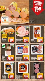Wurst im aktuellen REWE Prospekt (Saarbrücken) Wurst im REWE Prospekt "Dein Markt" mit 16 Seiten (Saarbrücken)