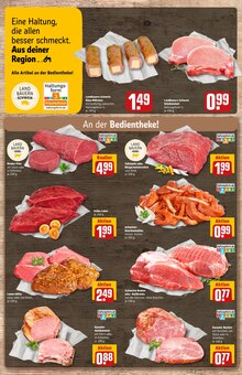 Fleisch im REWE Prospekt "Dein Markt" mit 32 Seiten (Ludwigshafen (Rhein))