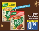 Cup a Soup Hühner Suppe mit Nudeln von Knorr im aktuellen EDEKA Prospekt für 0,79 €