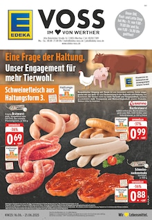 Aktueller EDEKA Prospekt für Rödinghausen mit  Seiten
