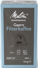 Professional Gastro Filterkaffee Angebote von Melitta bei METRO Bornheim für 6,94 €