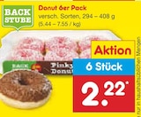 Donut 6er Pack bei Netto Marken-Discount im Prospekt "" für 2,22 €