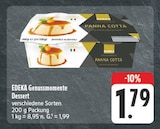 Genussmomente Dessert im Angebot bei EDEKA in Jena Genussmomente Dessert Angebote von EDEKA bei EDEKA Jena für 1,79 €