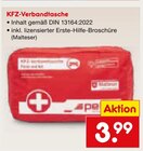 KFZ-Verbandtasche im Angebot bei Netto Marken-Discount in Heilbronn KFZ-Verbandtasche Angebote bei Netto Marken-Discount Heilbronn für 3,99 €