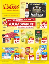 Netto Marken-Discount Prospekt für Emmerich: "Aktuelle Angebote", 54 Seiten, 11.11.2024 - 16.11.2024