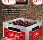 Astra Urtyp, Rakete oder Rotlicht Angebote von Astra bei GLOBUS Saarlouis für 12,99 €