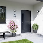 Porte entrée alu gris kara h215xl90gauche dans le catalogue Brico Dépôt