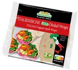 Aktuelles Italienische Bio Wraps Angebot bei REWE in Osnabrück ab 1,99 €