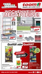 toom Baumarkt Prospekt für Gelsenkirchen mit 20 Seiten toom Baumarkt Prospekt für Gelsenkirchen: "WOCHENWEISE MEGAPREISE!", 20 Seiten, 02.07.2022 - 08.07.2022
