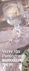 Promo Verre vin Pantograve à 7,99 € dans le catalogue Ambiance & Styles à Carcassonne