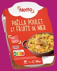 Paella Poulet et Fruits de Mer - Netto en promo à 2,84 € chez Netto Paella Poulet et Fruits de Mer - Netto dans le catalogue Netto