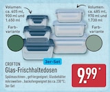 Glas-Frischhaltedosen von Crofton im aktuellen ALDI Nord Prospekt