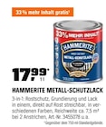 Hammerite im OBI Prospekt Metall-Schutzlack von Hammerite im aktuellen OBI Prospekt für 17,99 €